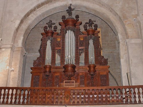 photo de l'orgue, plan général